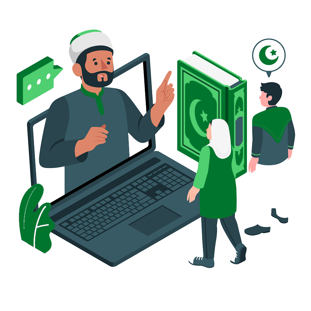 Female Quran teacher